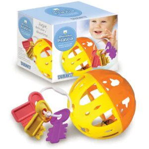 Set de Sonajero y Mordillo DURAVIT en caja