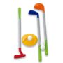 Set de golf DURAVIT, 3 palos, 3 pelotitas y hoyo