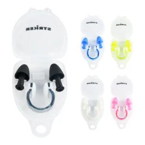 Set de tapones con clip de nariz STRIKER