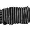 Soga elástica reforzada 10 mm, Negro, x metro