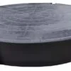 Step NEW PLAST redondo Ø 52 cm, 180 kg, Negro
