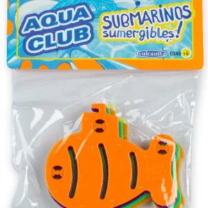 Submarinos sumergibles AQUA CLUB blíster x 6 un