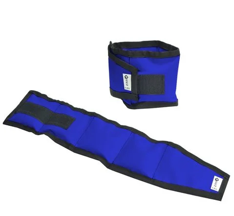 Tobillera portapeso  carga fija  1 kg  c/ abrojo
