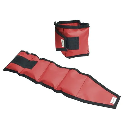 Tobillera portapeso  carga fija  2 kg  c/ abrojo