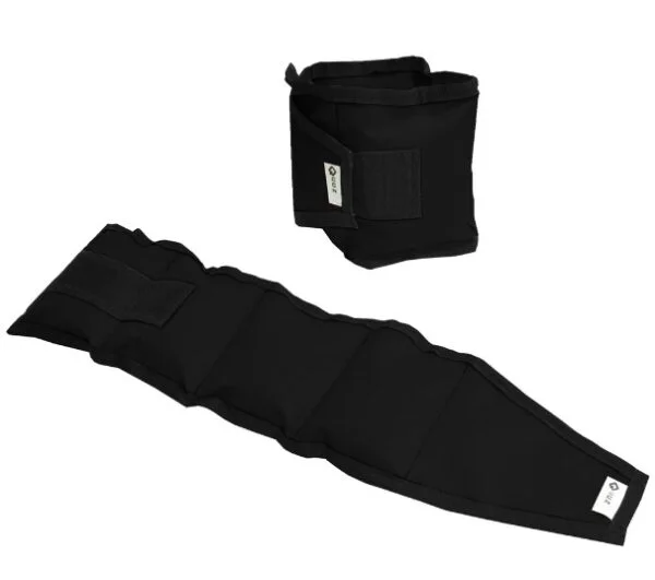Tobillera portapeso  carga fija  6 kg  c/ abrojo