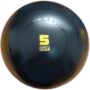 Tone Ball EKIP 5 kg, Ø 20 cm, sin pique, Negro