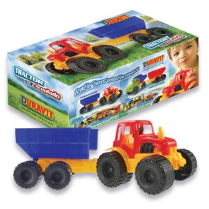Tractor DURAVIT chico con acoplado  61 5x16x20 cm 