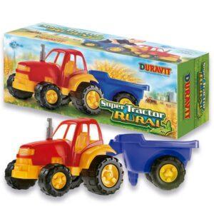 Tractor con acoplado DURAVIT grande 82x36x33 cm