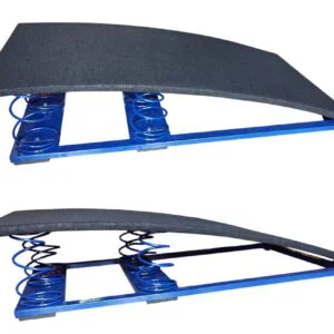 Trampolín de salto  6 resortes 120 x 60 cm  base m