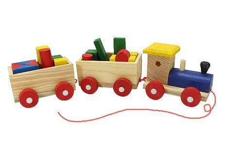 Trencito didáctico  figuras geométricas