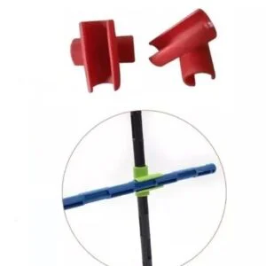 Unión para bastones  PVC inyectada