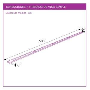 Viga simple de equilibrio baja para iniciación   4