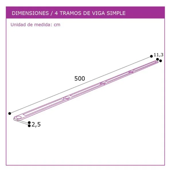 Viga simple de equilibrio baja para iniciación   4