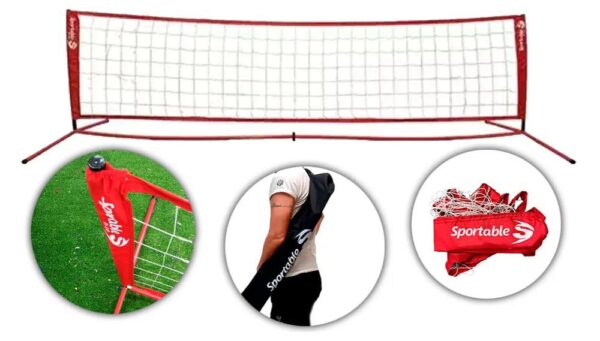 Juego de Fúlbol Tenis  4 mts con base  estructura