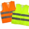 Chaleco reglamentario fluorescente c/reflectivos