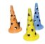 Cono 30 cm perforado flexible, base redonda