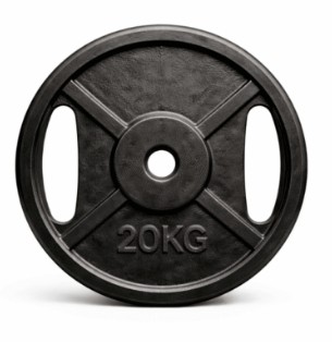 Disco de fundición con agarre 20 kg Ø 30mm