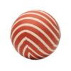 Pelota de goma rayada Nº 3 PULPO, Ø 7 cm
