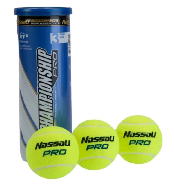 Pelotita de tenis NASSAU  modelo  CHAMP PRO ED   x