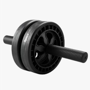 Rueda doble para abdominales  puño recto