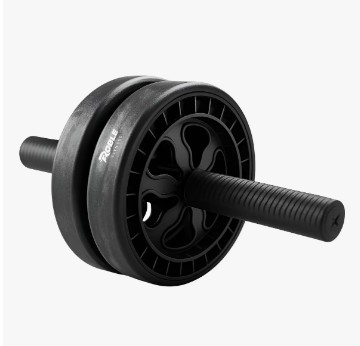 Rueda doble para abdominales  puño recto