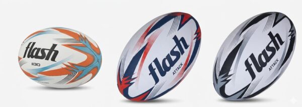 Rugby FLASH Attack Nº 4 c/escudo de clubes  entren