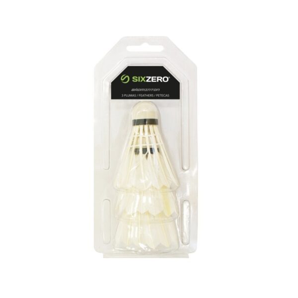 Pluma de Badminton SIXZERO 21  x 3 unid