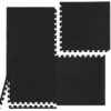 Piso goma EVA 60x60x1 cm, bulto x 12 sets de 4