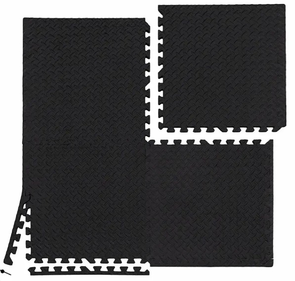 Piso de goma eva encastrable importado  60x60x1 cm
