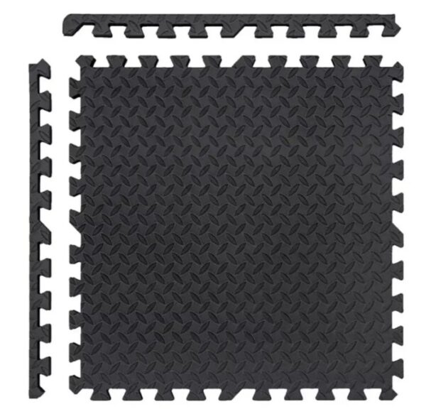 Piso de goma eva encastrable importado  60x60x1 cm