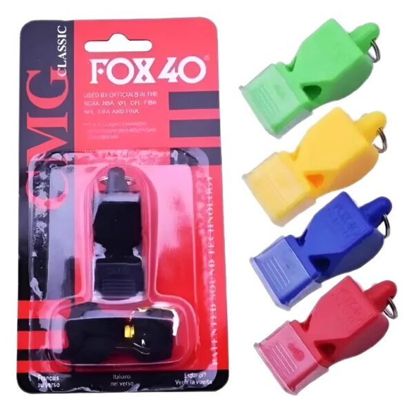 Silbato CMG  tipo FOX 40 Mod  Classic  con collarí