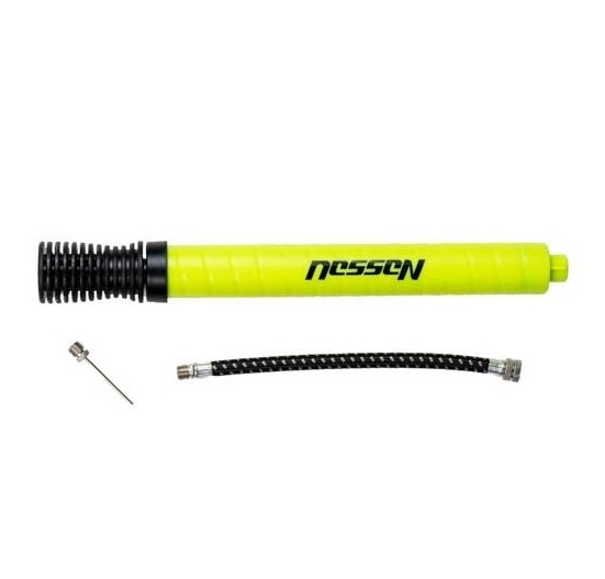 Inflador de mano NASSAU 8   20 cm  doble acción