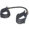 Banda elástica c/tobilleras 17 cm  Negro - Hard
