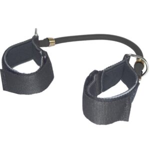 Banda elástica c/tobilleras 17 cm  Negro - Hard