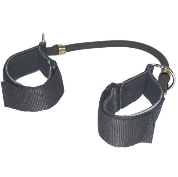Banda elástica c/tobilleras 17 cm  Negro - Hard