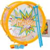 Batería musical infantil c/palillos