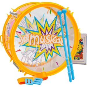 Batería musical infantil c/palillos