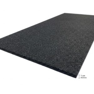 Colchoneta 100x50x1 cm  espuma PE  Gris  sin funda