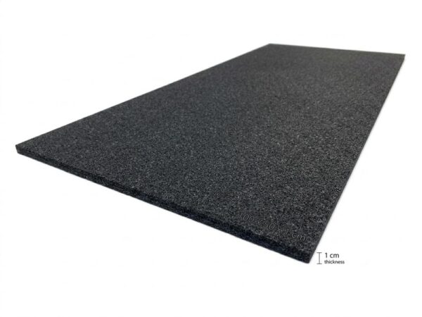 Colchoneta 100x50x1 cm  espuma PE  Gris  sin funda