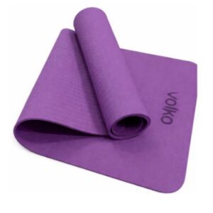 Colchoneta Yoga Mat VOLKO 183x61 cm 6 mm TPE