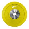 Disco bumper de goma 15 kg  Amarillo