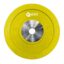 Disco bumper de goma 15 kg, Amarillo