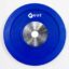 Disco bumper de goma 20 kg, Azul