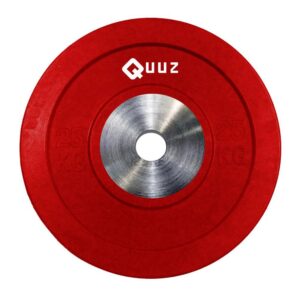 Disco bumper de goma 25 kg Rojo
