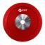 Disco bumper de goma 25 kg, Rojo
