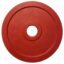 Disco bumper de goma 2,5 kg, Rojo
