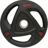 Disco olímpico engomado 15 kg triple agarre  x kg