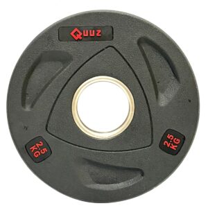 Disco olímpico engomado 5 kg triple agarre  x kg
