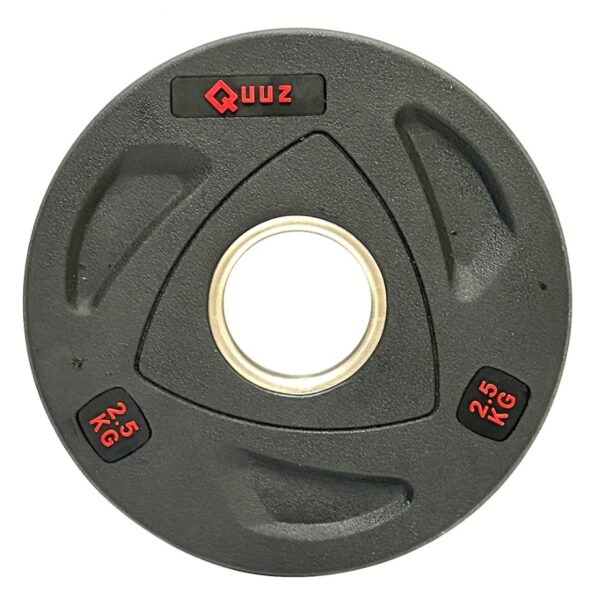 Disco olímpico engomado 5 kg triple agarre  x kg
