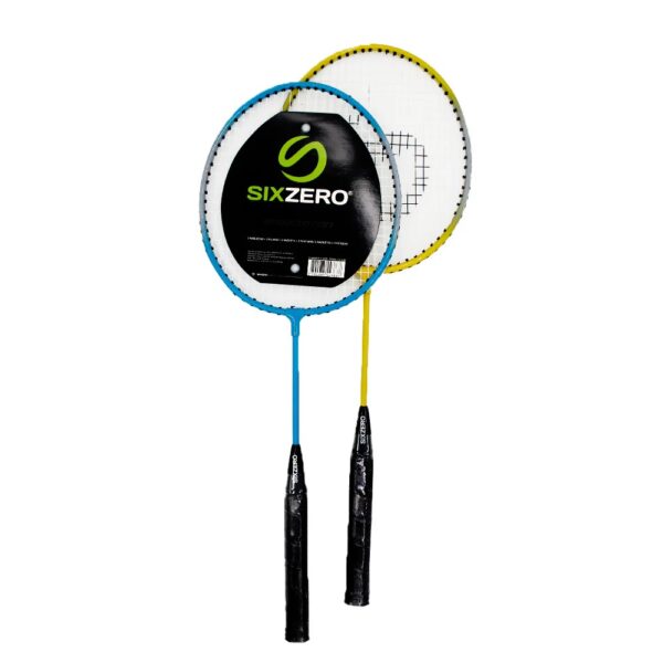 Set Bádminton SIXZERO Junior  2 raquetas 2 plumas